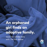 An orphaned girl finds an adoptive family